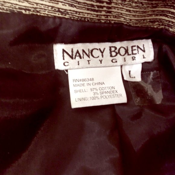 Nancy Bolen City Girl Jacket, Vintage Jacket, Size Large Jacket, Plus Size Top - Picture 11 of 11